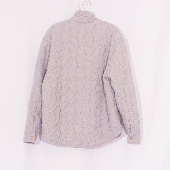 Urban Outfitters Light Gray Quilted Jacket - Picture 5 of 10
